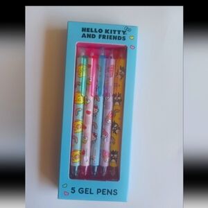 Hello kitty & friends x gel pens BNIB VHTF RARE SOLD OUT